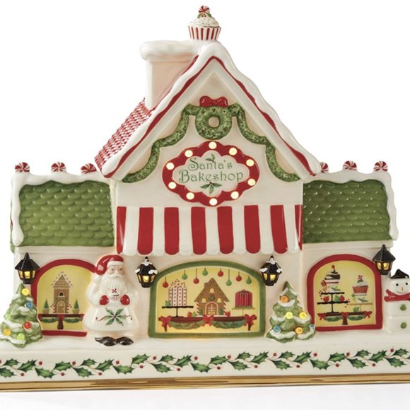 This is for a New Lenox Hosting the Holidays Light-Up & Musical Bakeshop Centerp - Picture 4 of 10